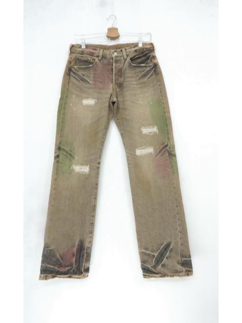 Other Designers TAKEO KIKUCHI Distressed Vintage Jeans