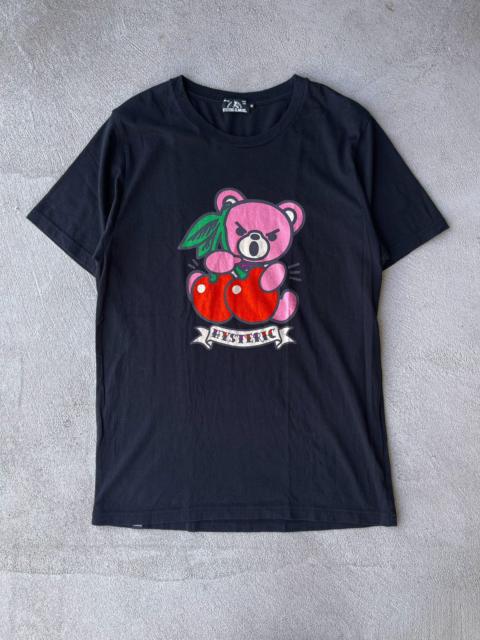 Vintage - STEAL! 2010s Hysteric Glamour Cherry Angry Bear Tee
