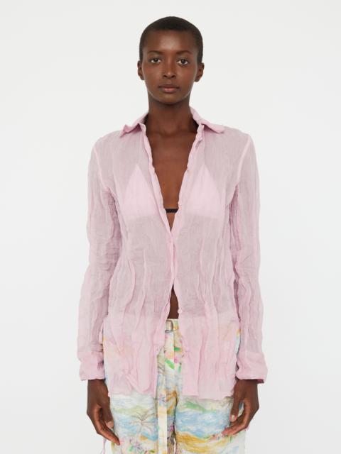 CHRISTOPHER ESBER Crushed Side Tie Shirt