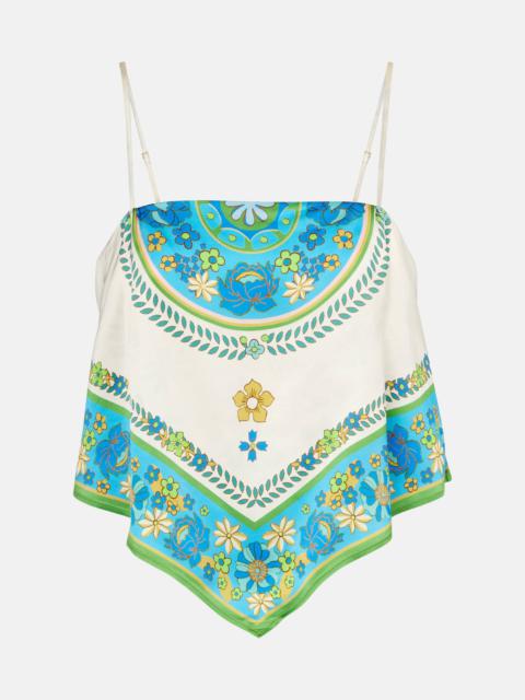 ALÉMAIS Vivianna printed top