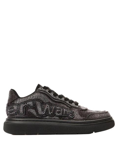Alexander Wang Puff Crystal Hotfix Sueded Sneaker
