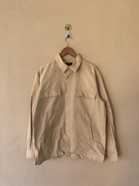 Other Designers Vintage - RARE OSHKOSH CLASSIC BUTTON UP DOUBLE POCKET SHIRT