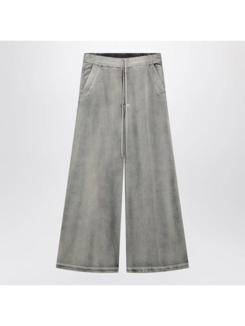 Rick Owens DRKSHDW Drkshdw Oversized Shirt In Mineral Grey Washed Denim Men