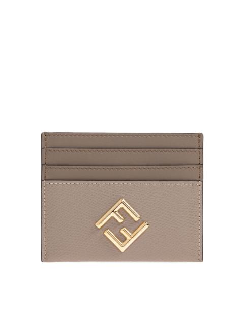 FENDI Baguette leather card case