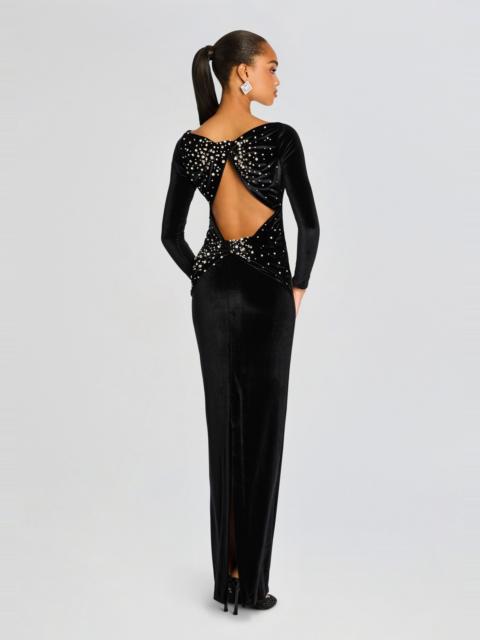 RETROFÊTE TAEGAN VELVET DRESS