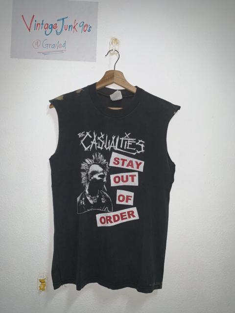 Other Designers Vintage The casualties punk band 90’s Sleeveless