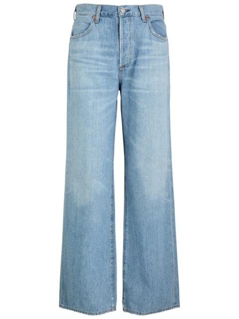 Citizens OF Humanity Annina Distressed Wide-leg Jeans