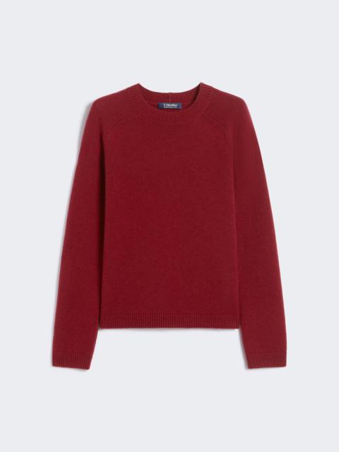 'S Max Mara DAMASCO Wool and cashmere crew-neck sweater
