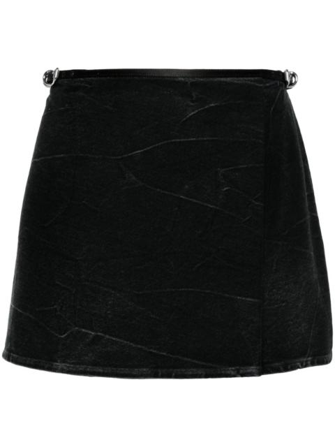 Givenchy Givenchy Women Voyou Denim Mini Skirt