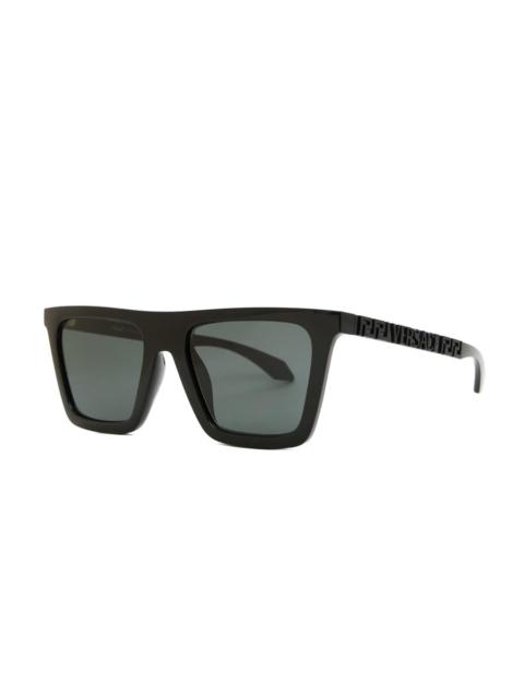 VERSACE Versace Dark Grey Square Ladies Sunglasses VE4468U GB1/87 53