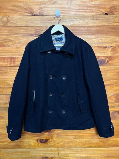 Fred Perry FRED PERRY THERMORE PEA COAT DOUBLE BREAST JACKET