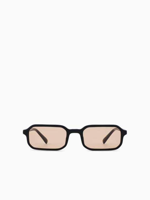 EMPORIO ARMANI MEN’S RECTANGULAR SUNGLASSES