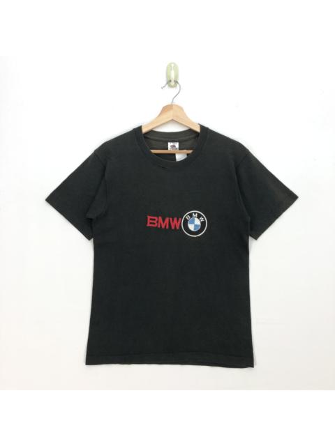 Other Designers Vintage - Vintage BMW T Shirt Motorcycle Embroidery BMW Logo Tee