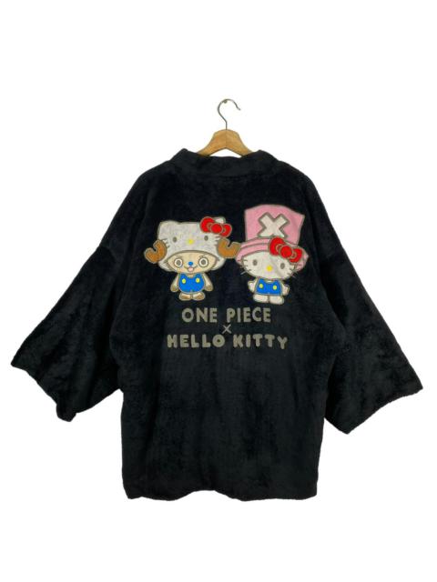 Other Designers Vintage One Piece X Hello Kitty Fleece Kimono