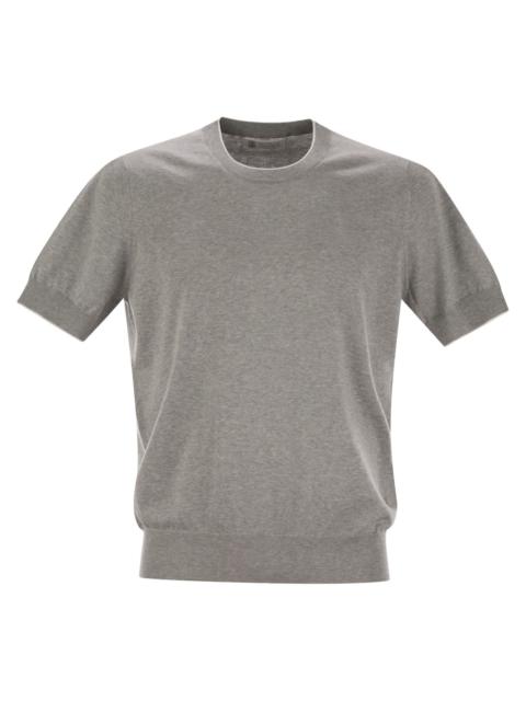 Brunello Cucinelli Men Short-Sleeved Cotton Jersey