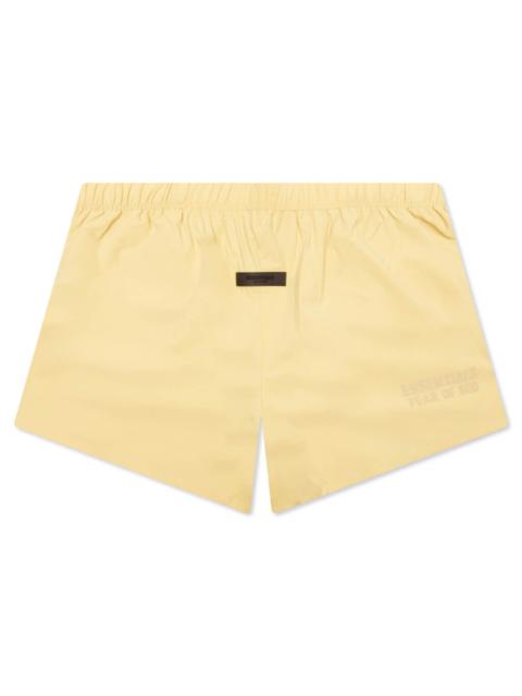 ESSENTIALS RUNNING SHORT - LIGHT TUSCAN