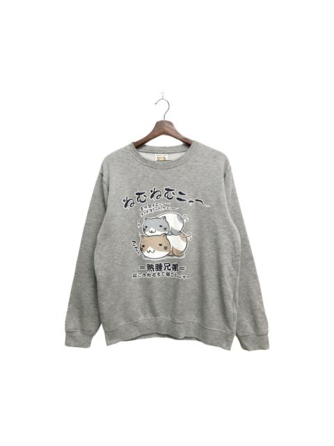 Other Designers Cartoon Network × Japanese Brand - Vintage Necobuchi-San Crewneck Sweatshirt