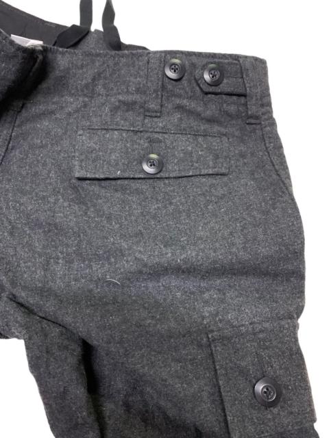 Other Designers Designer - Cargo pants Back number wool