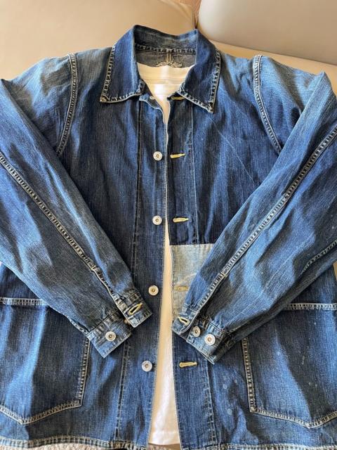visvim VISVIM 19SS ICT SECTION GANG COVERALL DRY DENIM