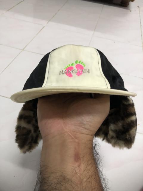 Other Designers Hang Ten - Vintage 90s Hang Ten Japan Ear Flap Leopard Fur Cap
