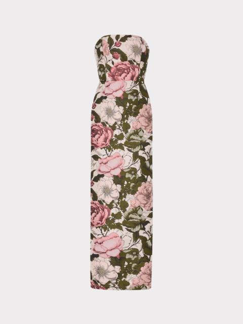MILLY Ella Jacquard Maxi Dress