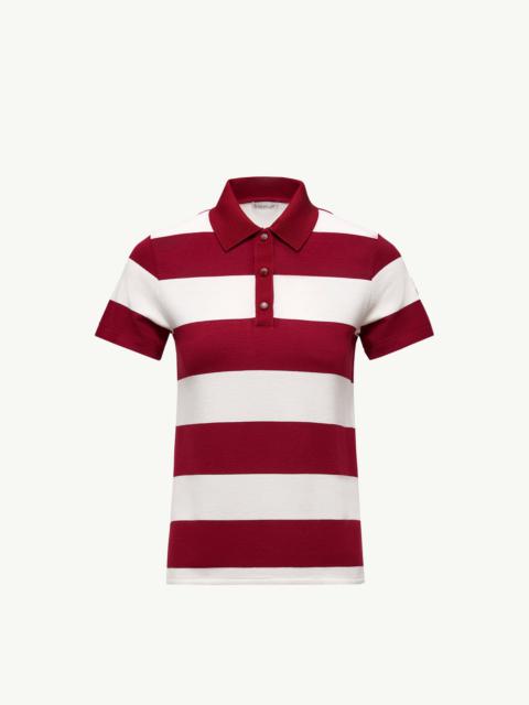 Moncler Striped Polo Shirt
