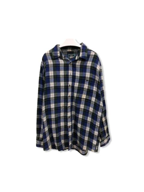 Other Designers Vintage - Vintage Woolrich Plaid Tartan Flannel Shirt 👕