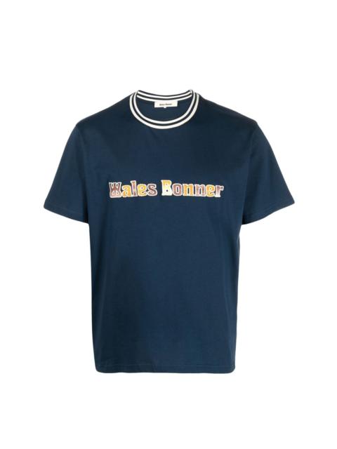 WALES BONNER logo-print T-shirt
