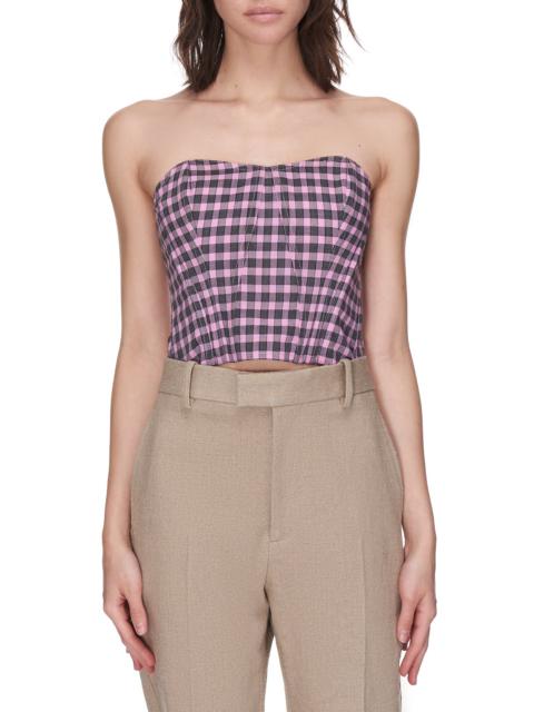 MARYAM NASSIR ZADEH Fortitude Bustier Top