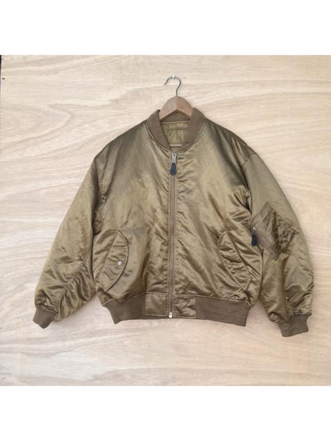 Other Designers Military - MILITARY REVERSIBLE BOMBER JACKET AIR FORCE WITH RARE COLOUR