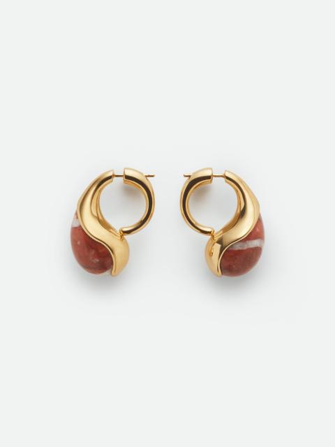 Bottega Veneta Drop Marble Earrings