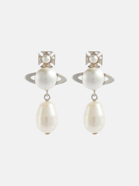 Vivienne Westwood Inass faux pearl drop earrings