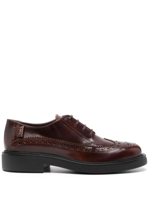 Tod's Tod's Women Brogue Allacciata Tag Logo