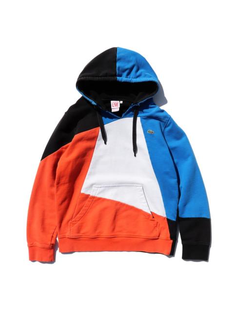 LACOSTE Lacoste hoodie🐊 Multicolor Colorblock 🔵🟠⚪⚫