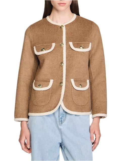 Sandro Double Faced Jacket