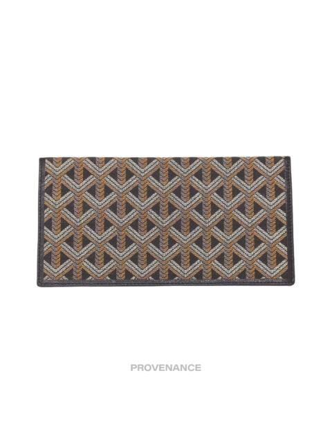 Goyard Goyard Long Wallet - Black Jacquard Goyardine
