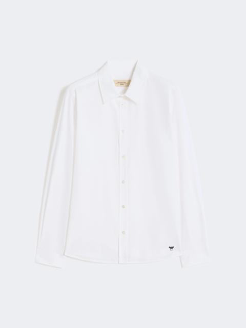 WEEKEND Max Mara Classic cotton shirt - OPTICAL WHITE