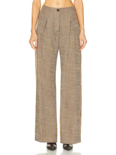 Acne Studios Satin contrast trousers - Black | REVERSIBLE