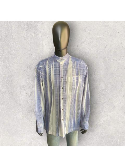 Other Designers Issey Miyake - Vintage SS99 Wrinkle Print Shirt