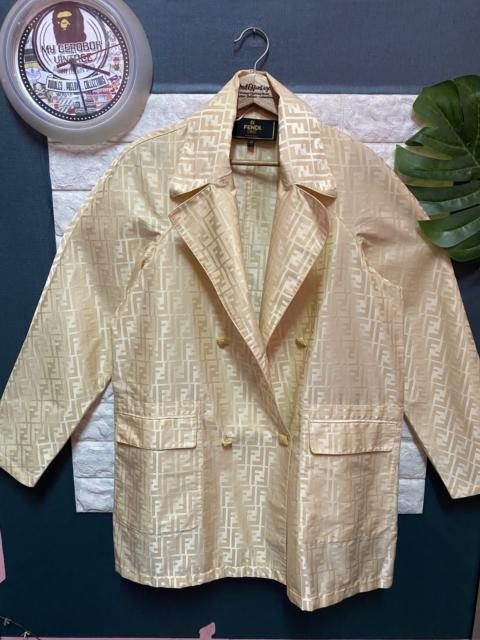 FENDI VINTAGE!! Long Jacket FENDI Monogram