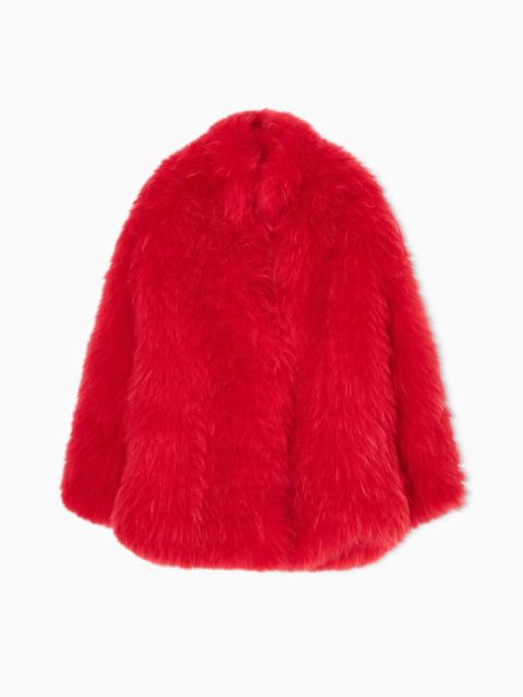 GIORGIO ARMANI CASHMERE FUR BLOUSON