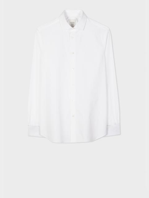 Paul Smith Tailored-Fit Shirt With 'Signature Stripe' Double Cuff