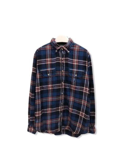 Other Designers Nautica - Vintage Nautica Plaid Tartan Flannel shirt 👕