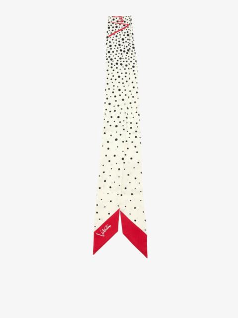 Valentino Valentino Garavani Little Stars Starry Foulard In Silk