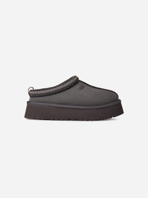 UGG ® Women's Tazz II Sheepskin Slippers in Obsidian
