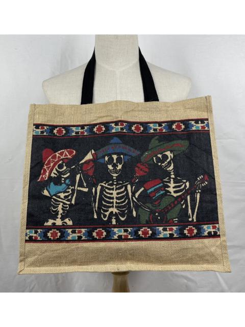 Streetwear - amina skulls tote bag
