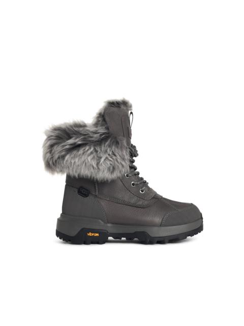 UGG Ugg 'ADIRONDACK Xxv Chalet' Charcoal Leather Boots