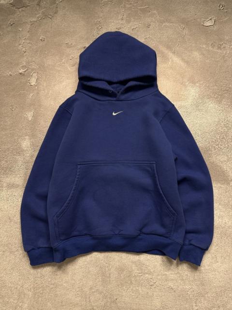Nike Vintage 90s Nike Centre Logo Swoosh Hoodie Sweatshirt