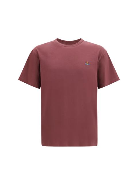 Vivienne Westwood Vivienne Westwood Classic Orb T-shirt Oxblood Red
