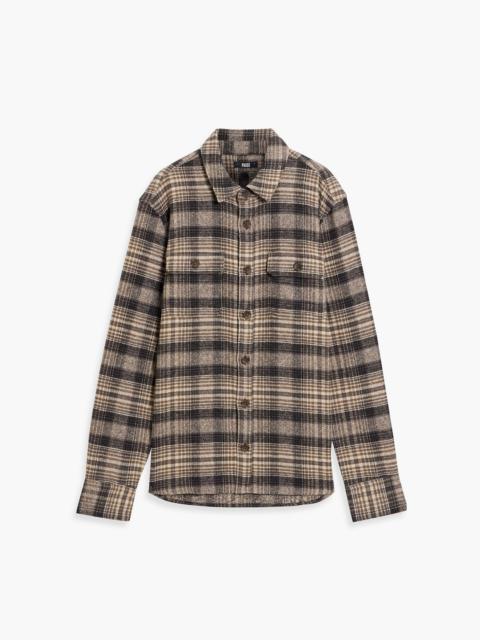 Other Designers Wilbur checked cotton-flannel overshirt